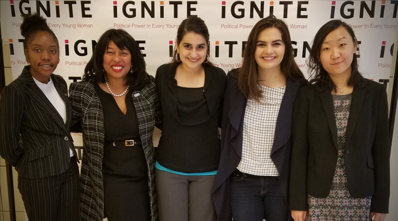 Dr. margo mcclinton stoglin with her organization ignite