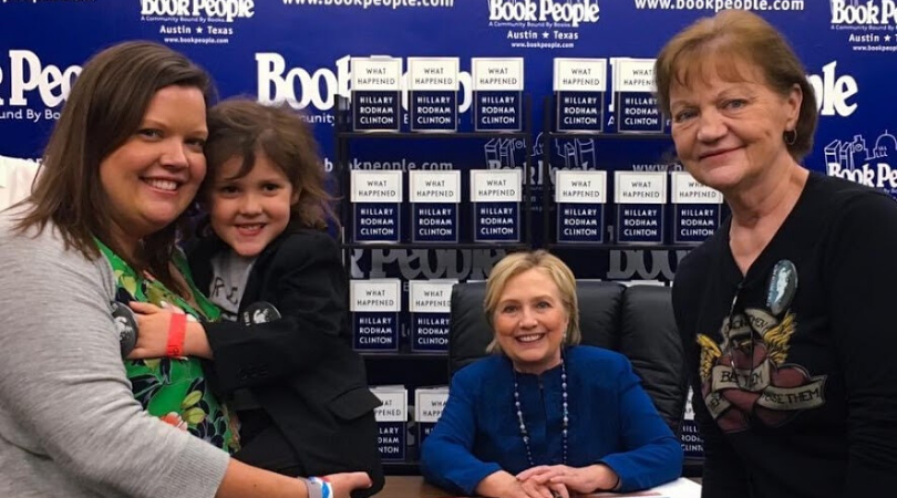 Emily LeBlanc with elizabeth jordan ceo of book people