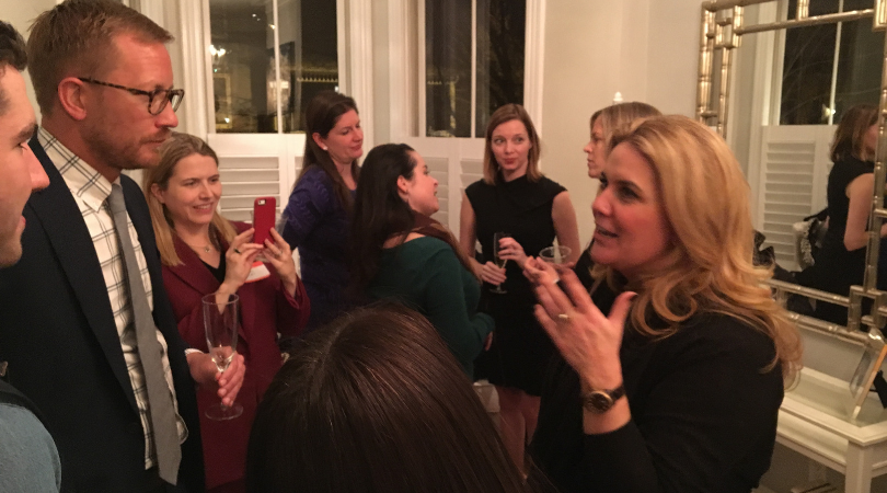 Jenifer Sarver in a party