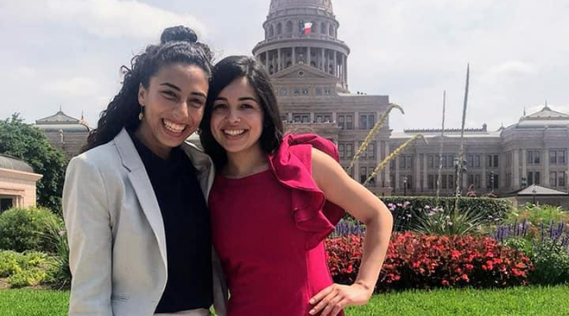 Maria Alonso with her Colleague