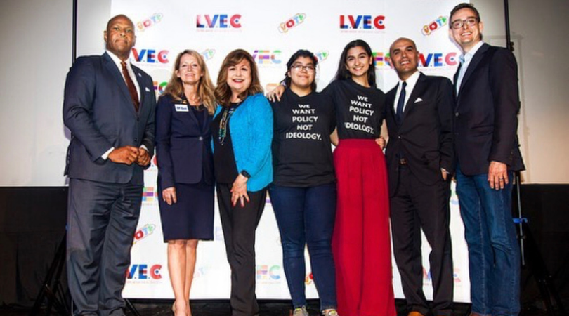 Maria Lopez with LULAC counsils