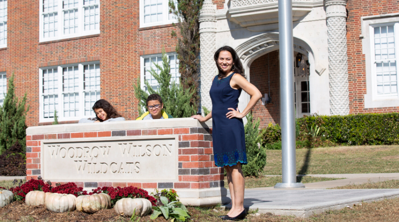 Nancy Rodriguez at woodrow wilson wildcats school