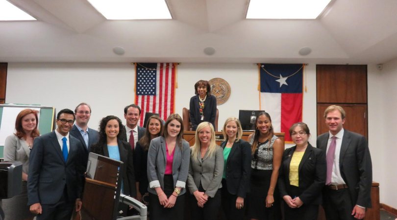 Staci Williams with her Colleagues at Supreme Court