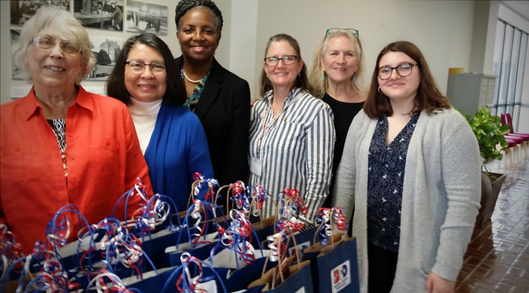 irma cauley with her political parties