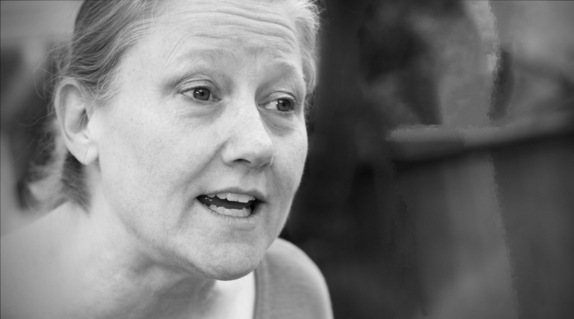 mary miller black and white headshot